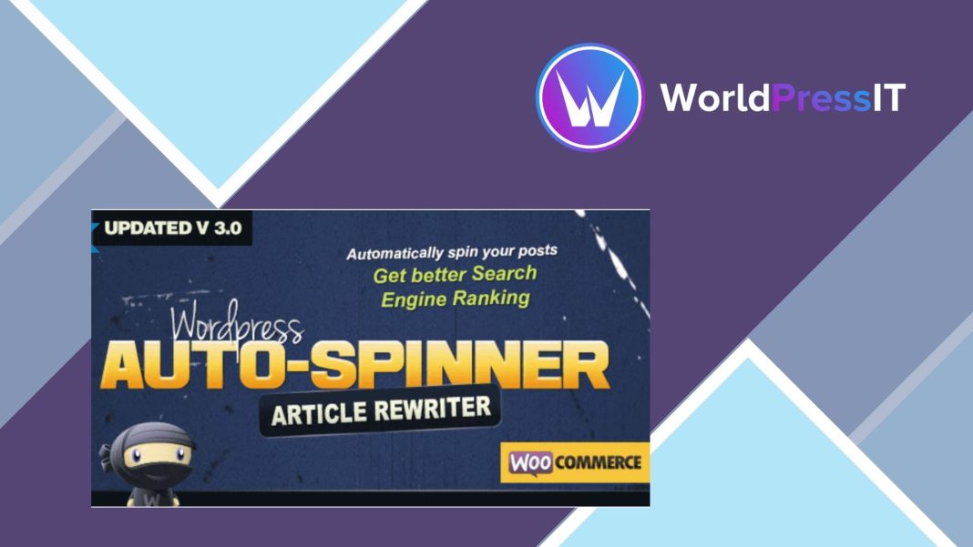 WordPress Auto Spinner Plugin