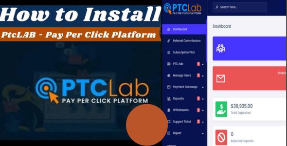 ptcLAB Pay Per Click Platform